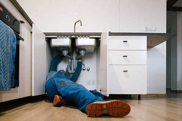 Professional Emergency Plumber technician working in Tenino, WA
